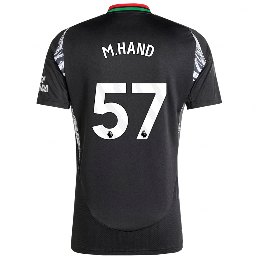 Kids Football Ismail Oulad M'hand #57 Black Away Jersey 2024/25 T-Shirt Australia