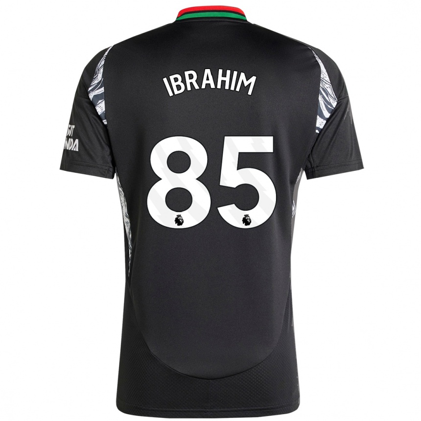 Kids Football Ife Ibrahim #85 Black Away Jersey 2024/25 T-Shirt Australia