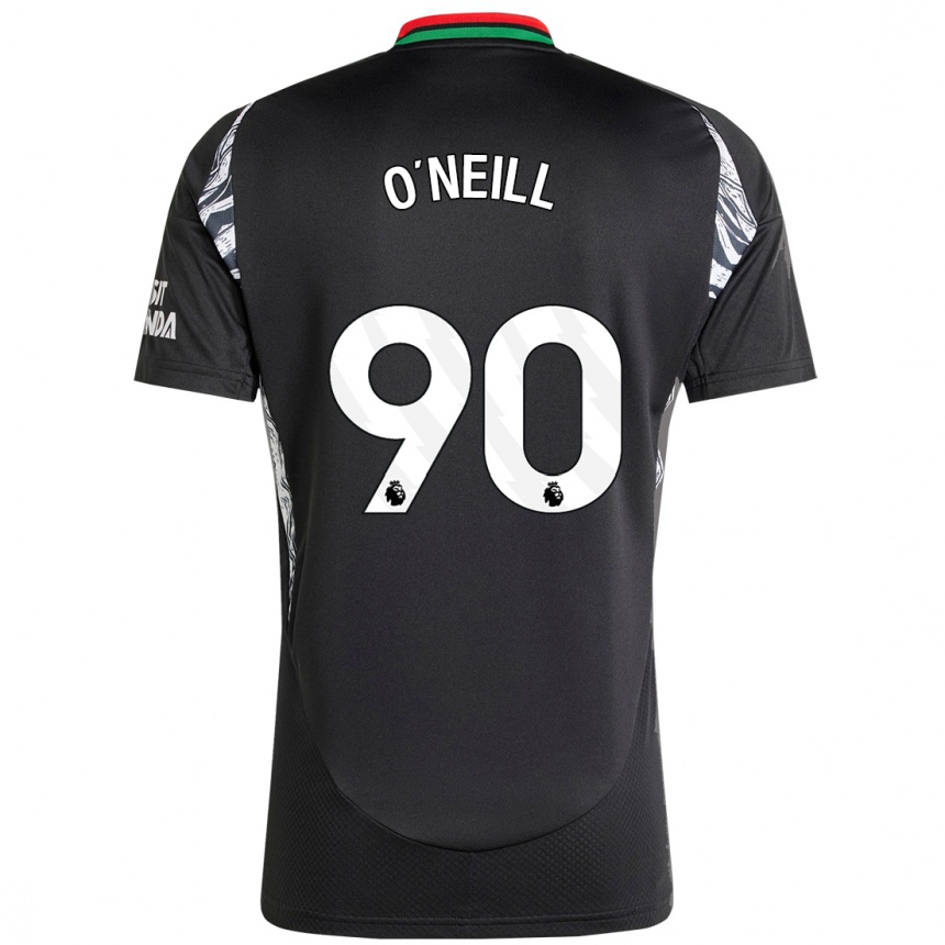 Kids Football Ceadach O'neill #90 Black Away Jersey 2024/25 T-Shirt Australia