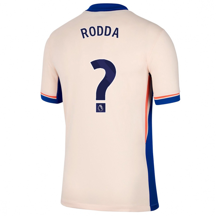 Kids Football Harry Rodda #0 Light Beige Away Jersey 2024/25 T-Shirt Australia