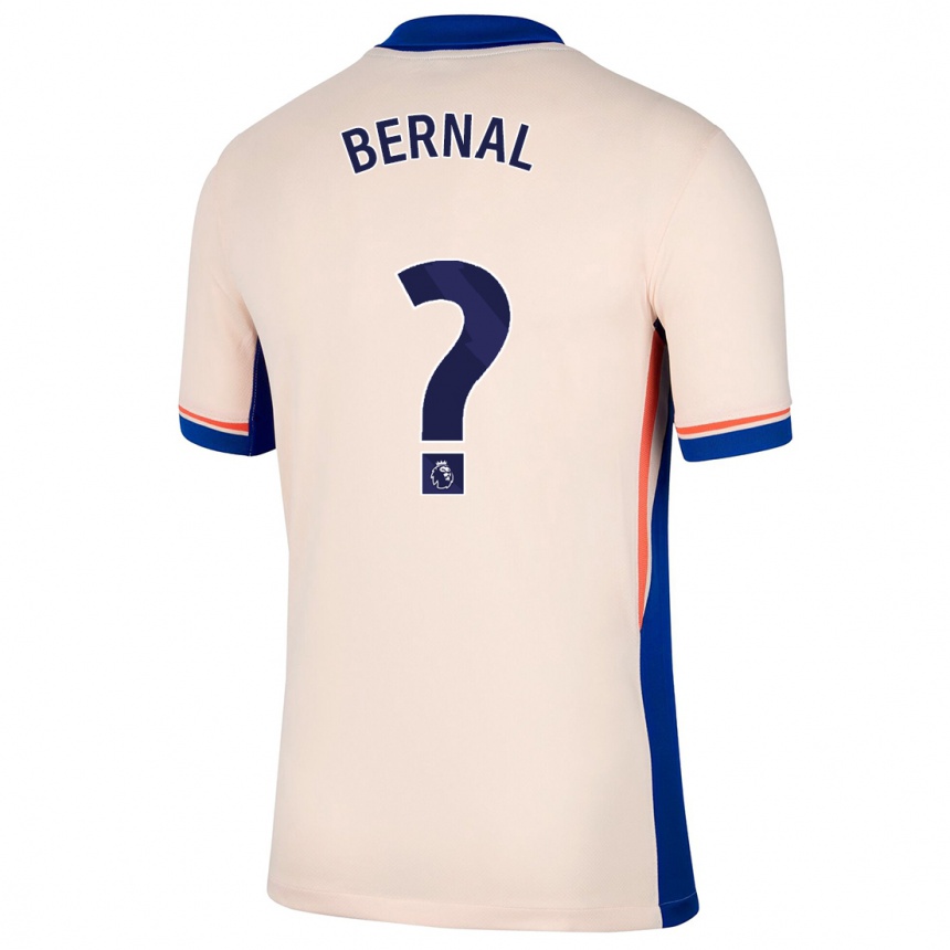 Kids Football Freddy Bernal #0 Light Beige Away Jersey 2024/25 T-Shirt Australia