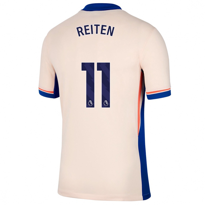 Kids Football Guro Reiten #11 Light Beige Away Jersey 2024/25 T-Shirt Australia