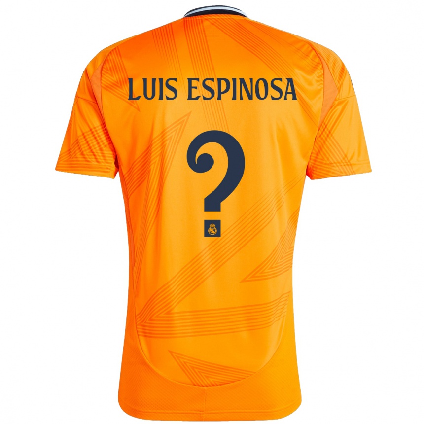 Kids Football José Luis Espinosa #0 Orange Away Jersey 2024/25 T-Shirt Australia