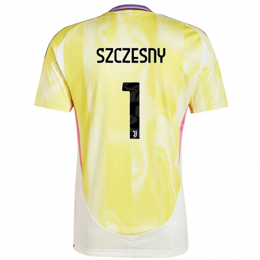 Kids Football Wojciech Szczesny #1 Solar Yellow Away Jersey 2024/25 T-Shirt Australia