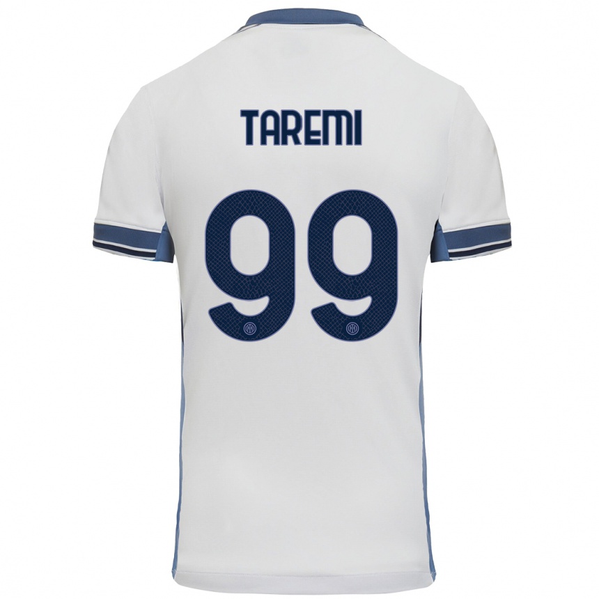 Kids Football Mehdi Taremi #99 White Grey Away Jersey 2024/25 T-Shirt Australia