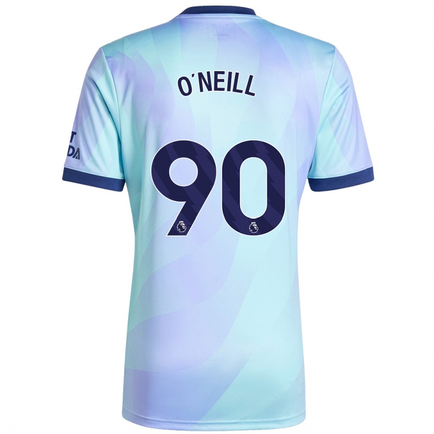 Kids Football Ceadach O'neill #90 Aqua Third Jersey 2024/25 T-Shirt Australia