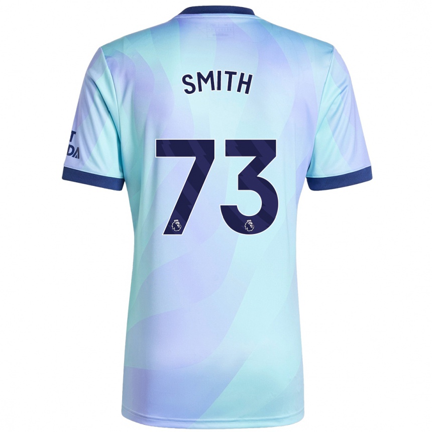 Kids Football Tom Smith #73 Aqua Third Jersey 2024/25 T-Shirt Australia