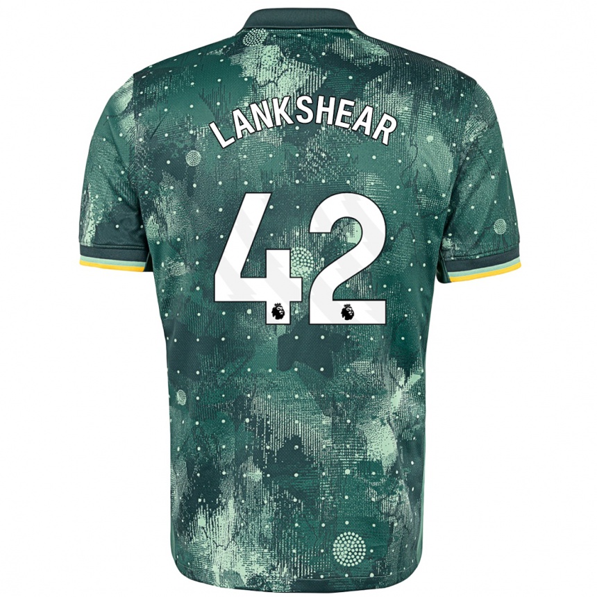 Kids Football Will Lankshear #42 Mint Green Third Jersey 2024/25 T-Shirt Australia