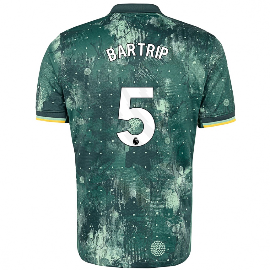 Kids Football Molly Bartrip #5 Mint Green Third Jersey 2024/25 T-Shirt Australia