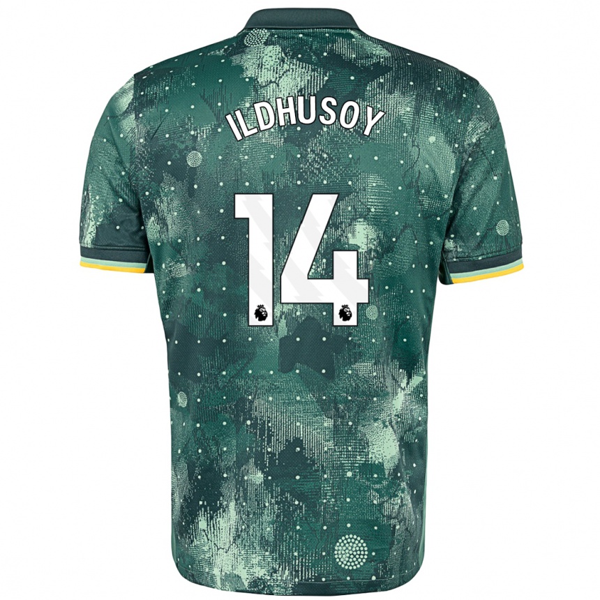 Kids Football Celin Bizet Ildhusøy #14 Mint Green Third Jersey 2024/25 T-Shirt Australia