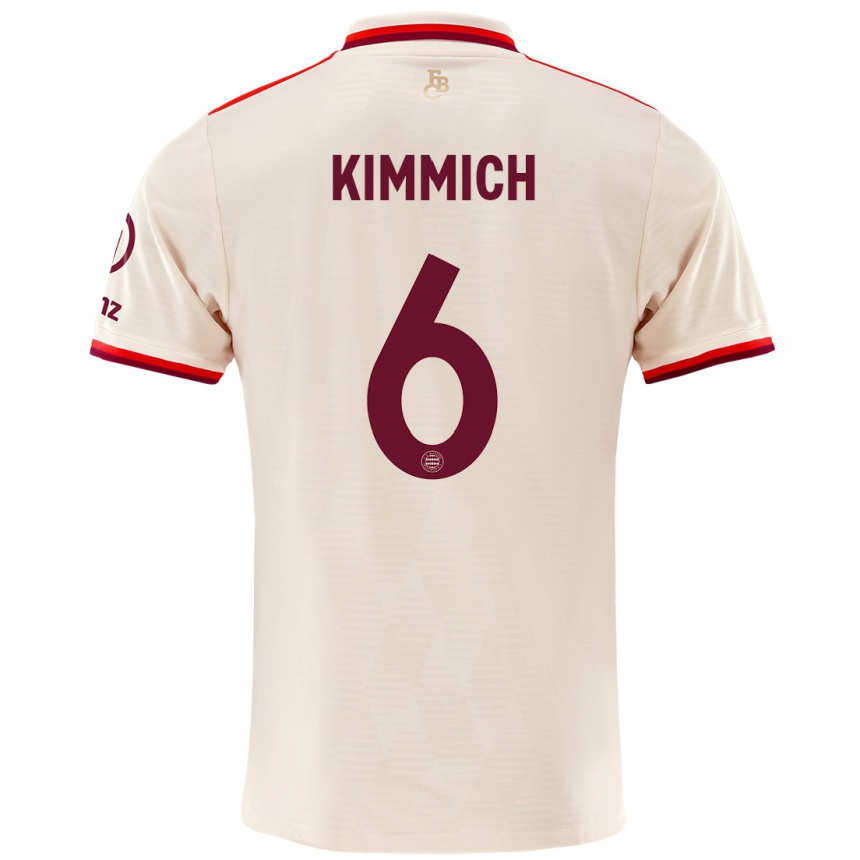 Kids Football Joshua Kimmich #6 Linen Third Jersey 2024/25 T-Shirt Australia