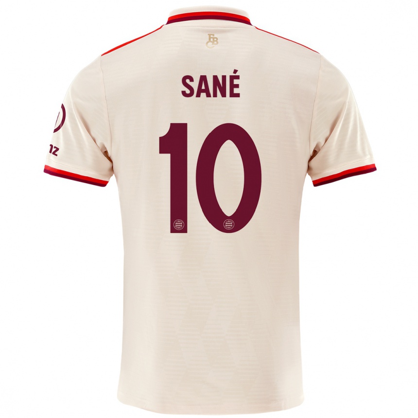 Kids Football Leroy Sane #10 Linen Third Jersey 2024/25 T-Shirt Australia