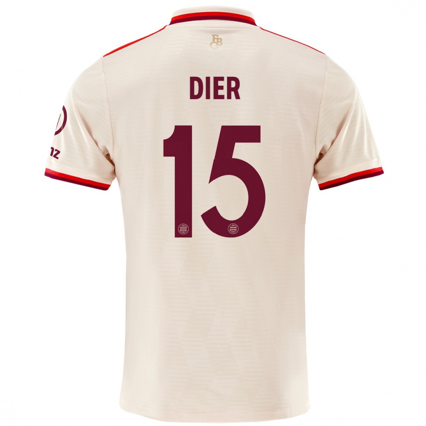 Kids Football Eric Dier #15 Linen Third Jersey 2024/25 T-Shirt Australia