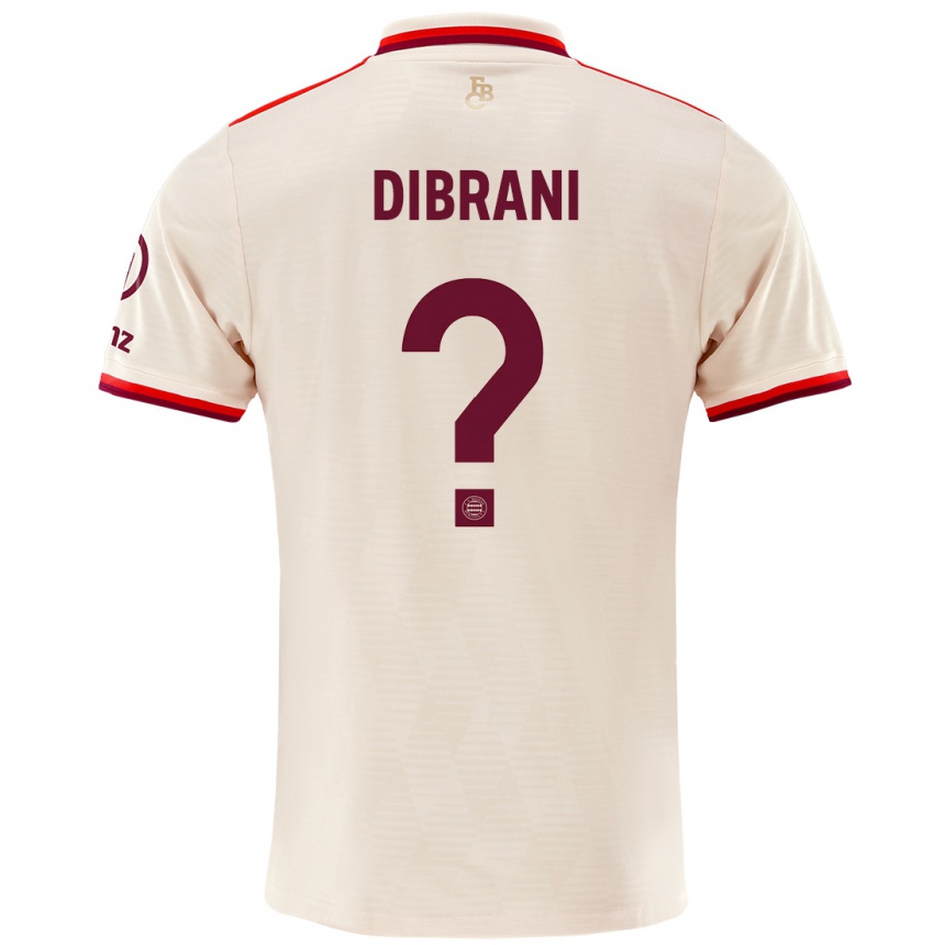 Kids Football Benjamin Dibrani #0 Linen Third Jersey 2024/25 T-Shirt Australia