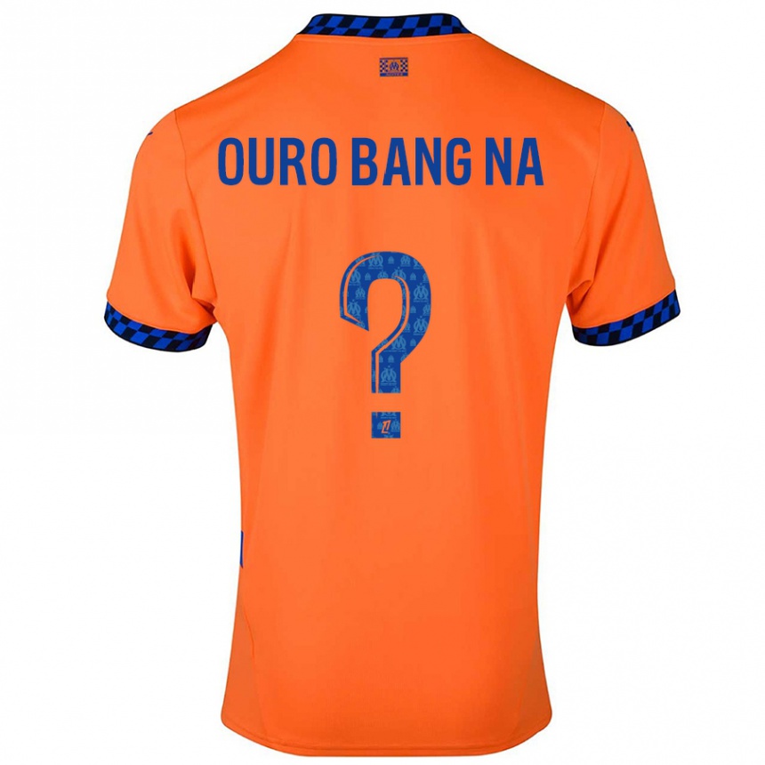 Kids Football Rayan Ouro Bang Na #0 Orange Dark Blue Third Jersey 2024/25 T-Shirt Australia