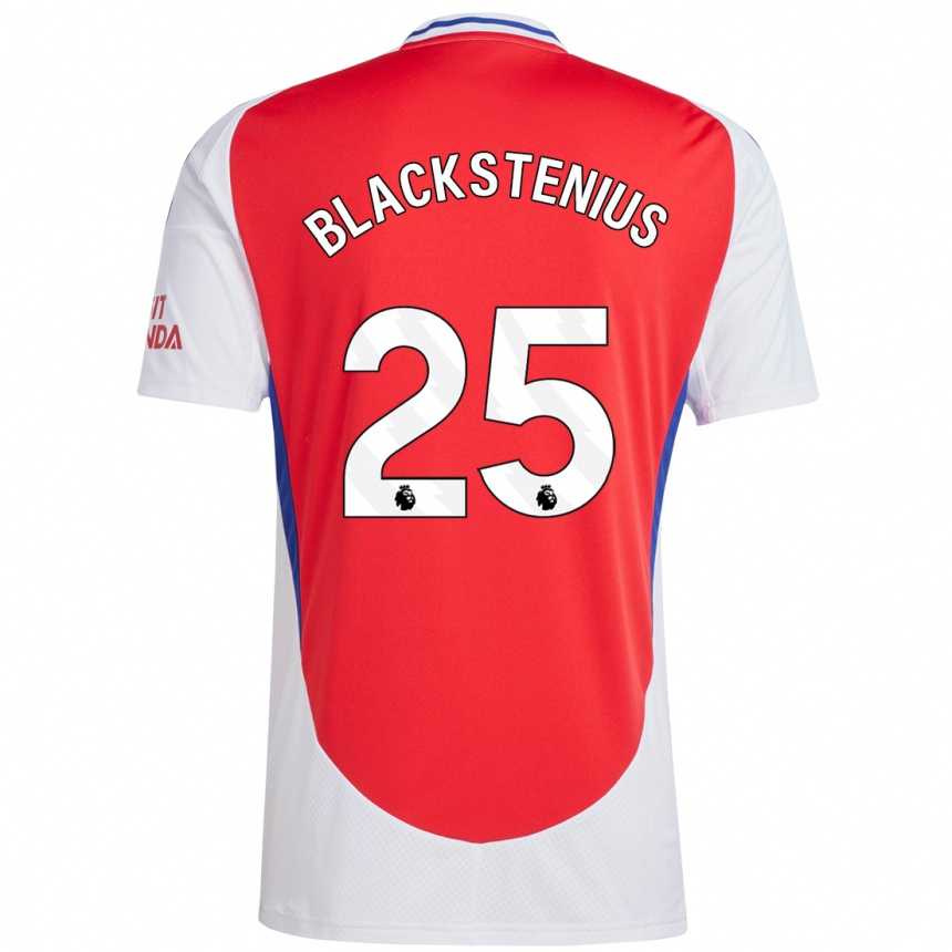 Men Football Stina Blackstenius #25 Red White Home Jersey 2024/25 T-Shirt Australia