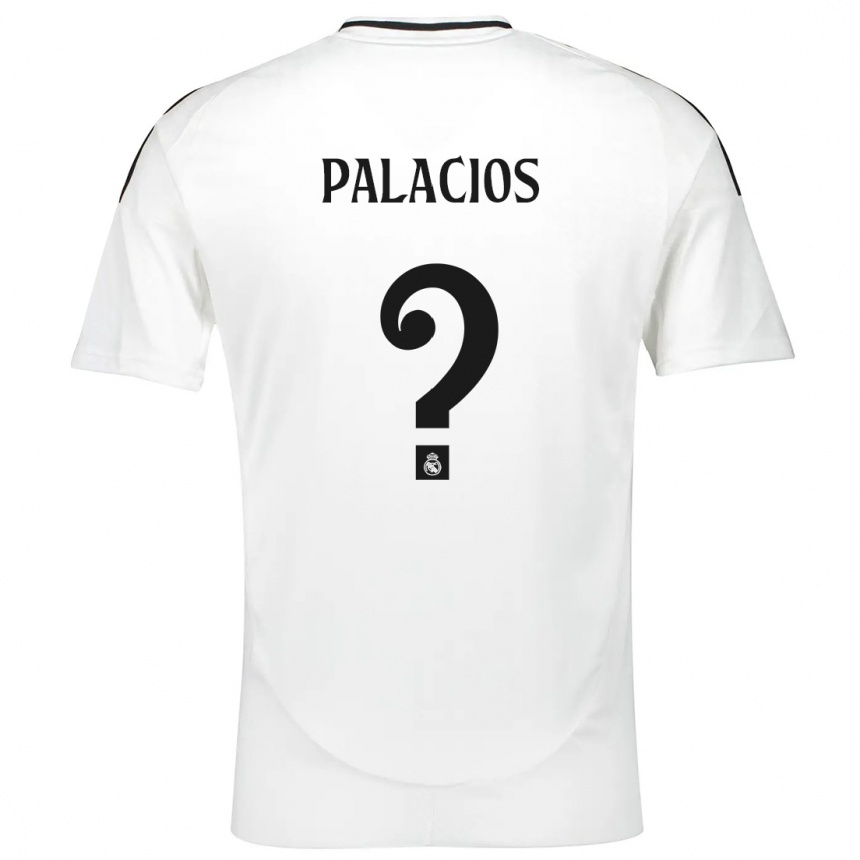 Men Football Cesar Palacios #0 White Home Jersey 2024/25 T-Shirt Australia