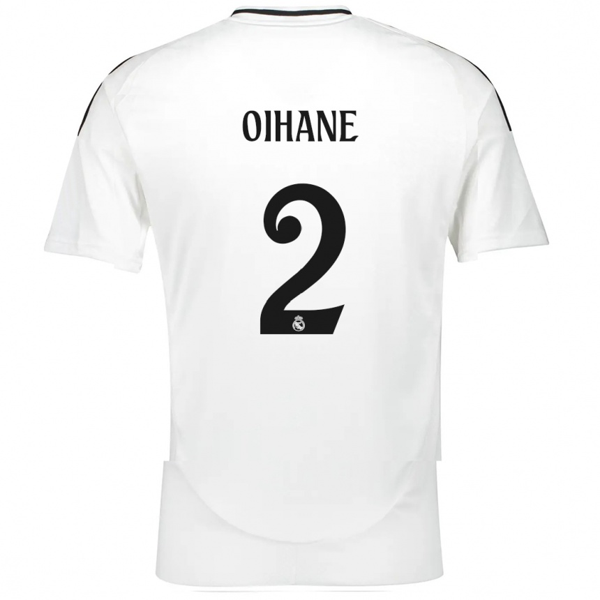 Men Football Oihane Hernández #2 White Home Jersey 2024/25 T-Shirt Australia