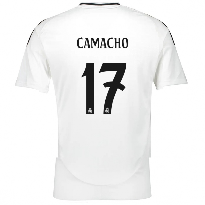 Men Football Carla Camacho #17 White Home Jersey 2024/25 T-Shirt Australia