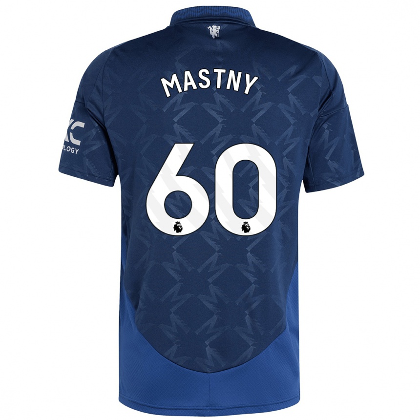 Men Football Ondrej Mastny #60 Indigo Away Jersey 2024/25 T-Shirt Australia