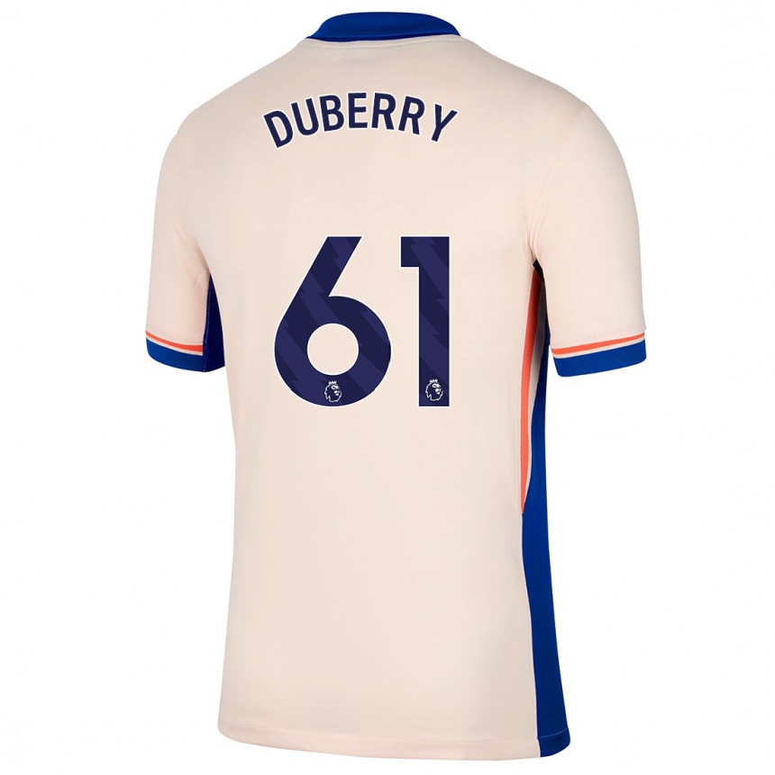 Men Football Zain Silcott-Duberry #61 Light Beige Away Jersey 2024/25 T-Shirt Australia