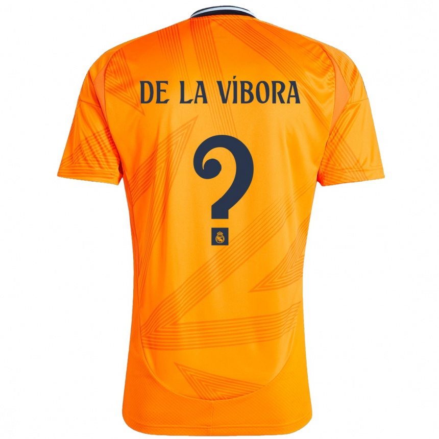 Men Football David De La Víbora #0 Orange Away Jersey 2024/25 T-Shirt Australia