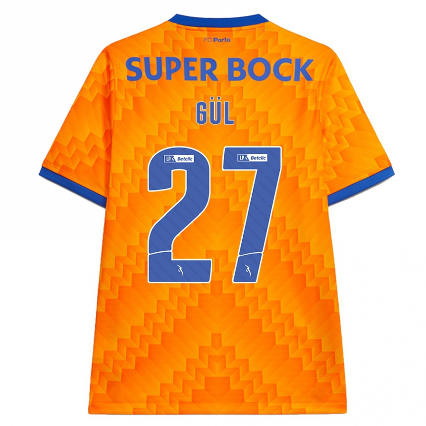 Men Football Deniz Gül #27 Orange Away Jersey 2024/25 T-Shirt Australia