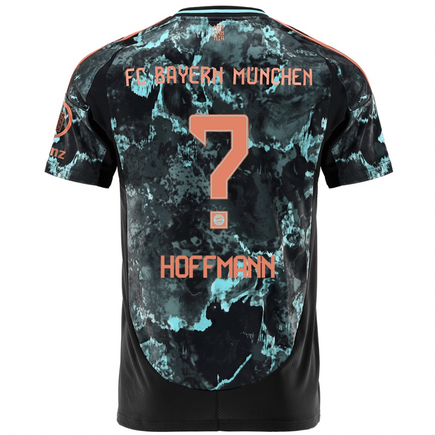 Men Football Tim Hoffmann #0 Black Away Jersey 2024/25 T-Shirt Australia