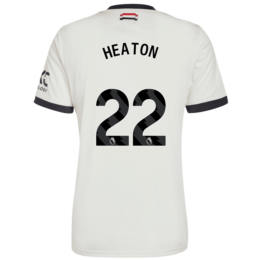 Men Football Tom Heaton #22 Off White Third Jersey 2024/25 T-Shirt Australia