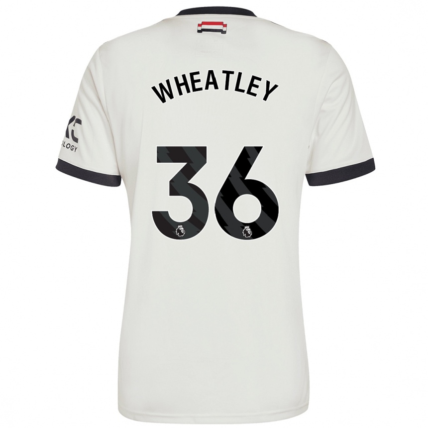 Men Football Ethan Wheatley #36 Off White Third Jersey 2024/25 T-Shirt Australia