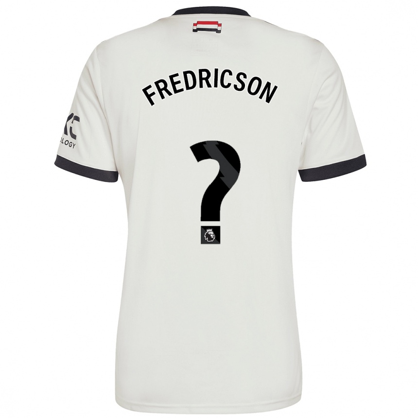 Men Football Tyler Fredricson #0 Off White Third Jersey 2024/25 T-Shirt Australia