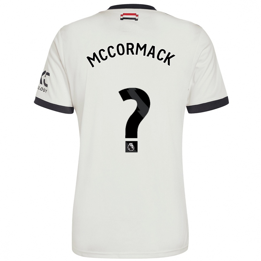 Men Football Rafe Mccormack #0 Off White Third Jersey 2024/25 T-Shirt Australia