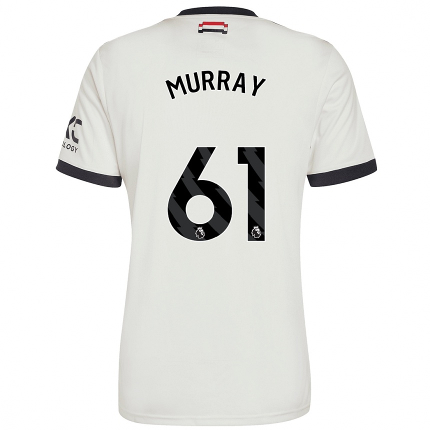 Men Football Sam Murray #61 Off White Third Jersey 2024/25 T-Shirt Australia