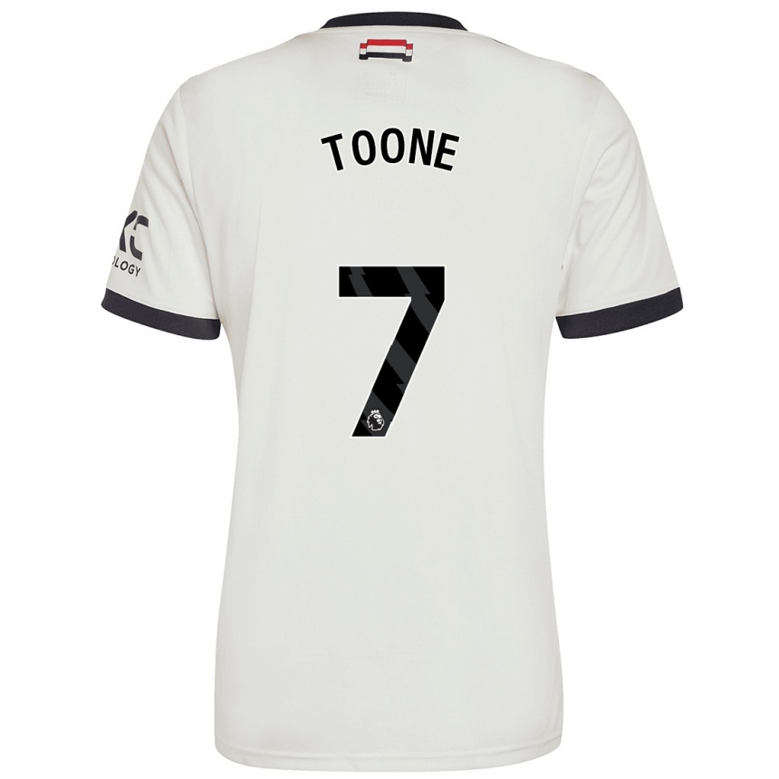 Men Football Ella Toone #7 Off White Third Jersey 2024/25 T-Shirt Australia