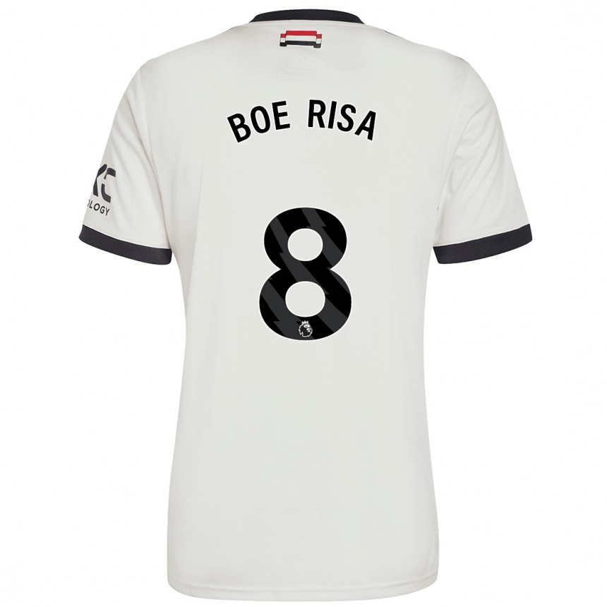 Men Football Vilde Boe Risa #8 Off White Third Jersey 2024/25 T-Shirt Australia