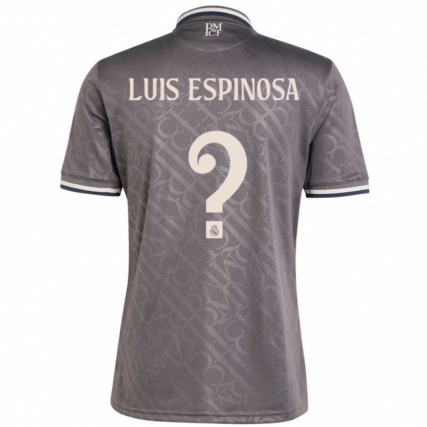 Men Football José Luis Espinosa #0 Charcoal Third Jersey 2024/25 T-Shirt Australia