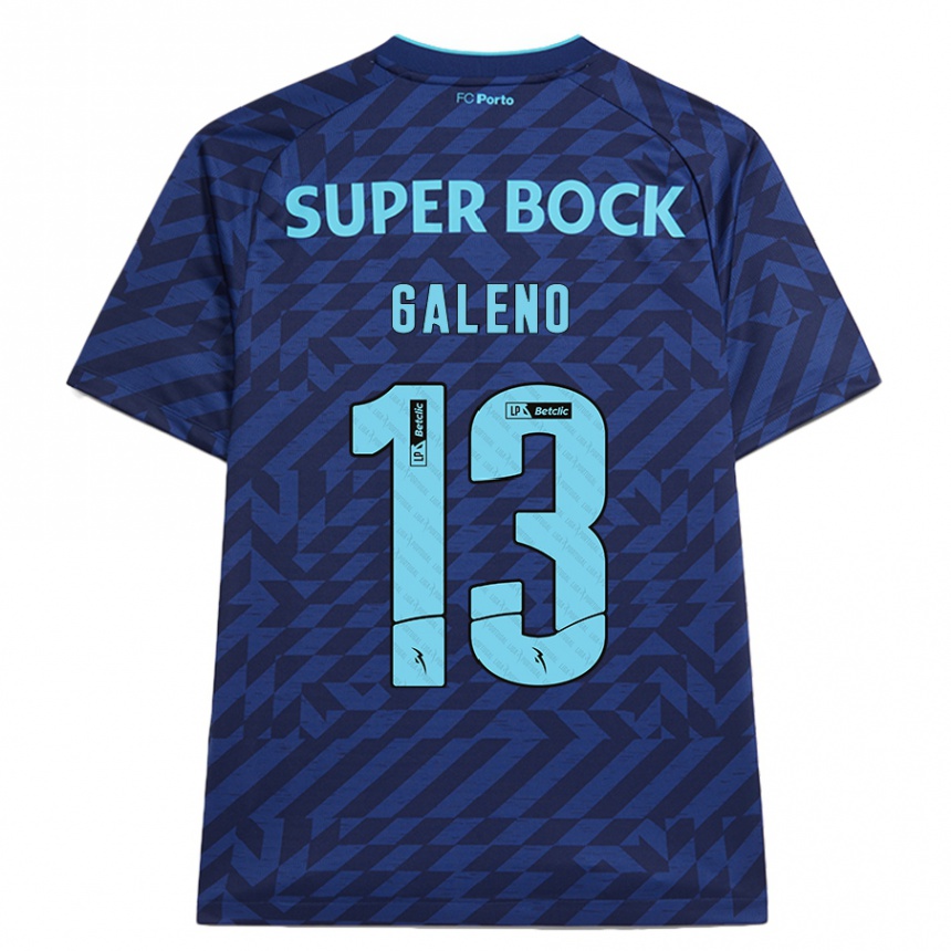 Men Football Galeno #13 Navy Blue Third Jersey 2024/25 T-Shirt Australia