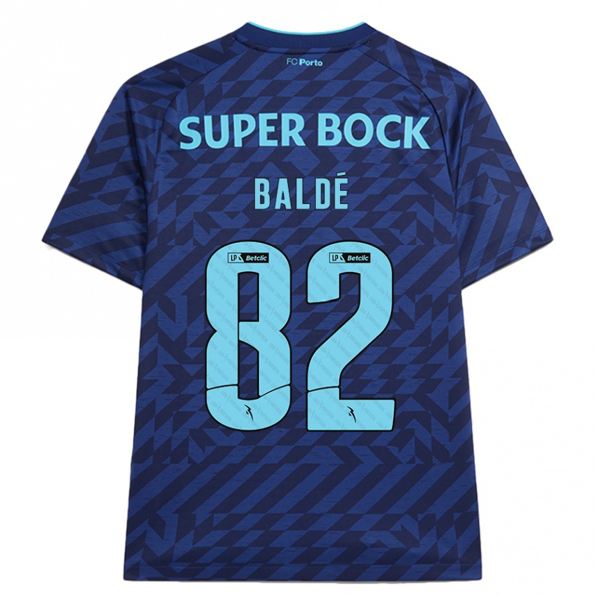 Men Football Alfa Baldé #82 Navy Blue Third Jersey 2024/25 T-Shirt Australia