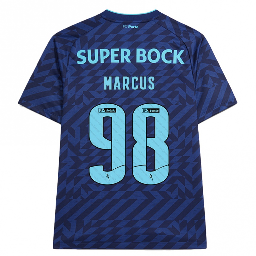 Men Football Abraham Marcus #98 Navy Blue Third Jersey 2024/25 T-Shirt Australia