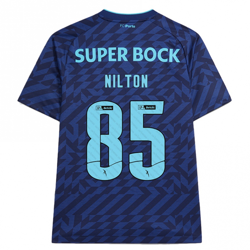 Men Football Nilton #85 Navy Blue Third Jersey 2024/25 T-Shirt Australia