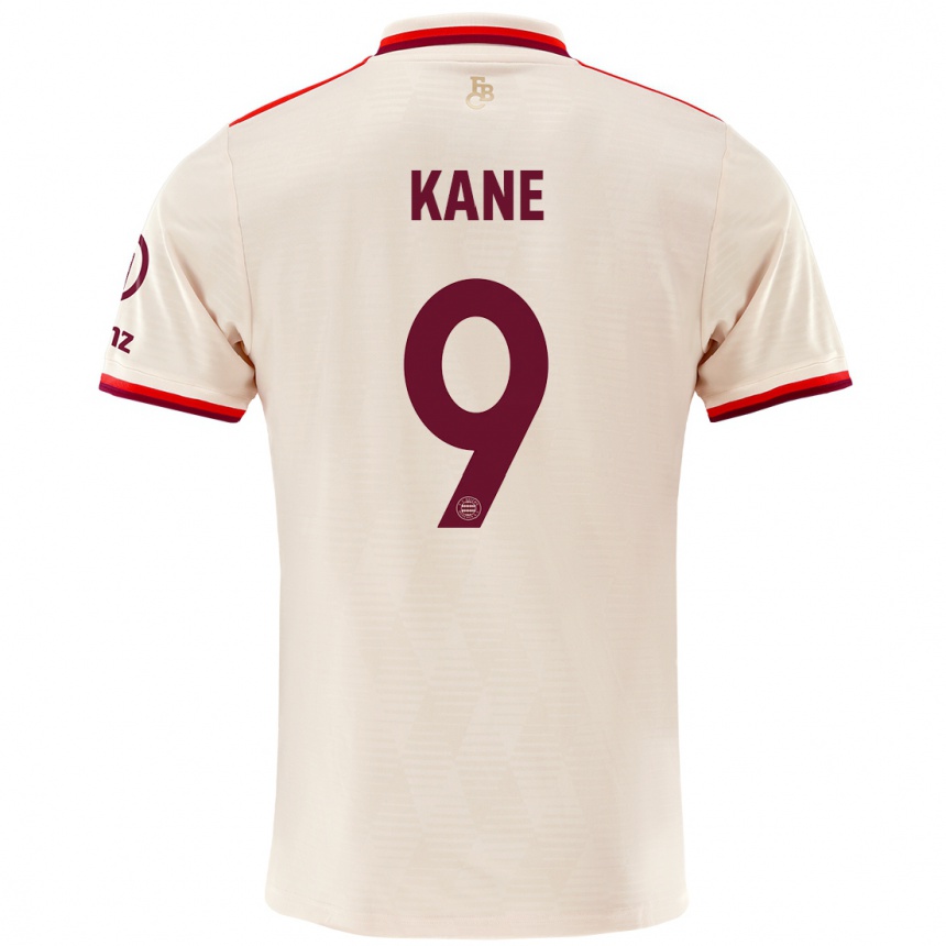 Men Football Harry Kane #9 Linen Third Jersey 2024/25 T-Shirt Australia