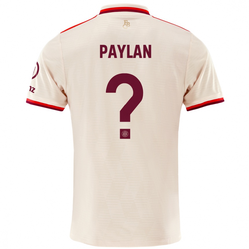 Men Football Can Paylan #0 Linen Third Jersey 2024/25 T-Shirt Australia