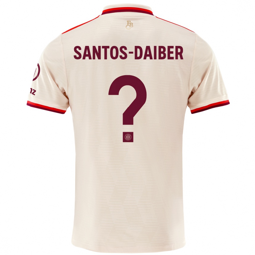 Men Football David Santos-Daiber #0 Linen Third Jersey 2024/25 T-Shirt Australia