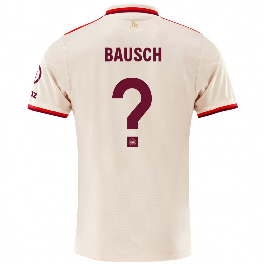 Men Football David Bausch #0 Linen Third Jersey 2024/25 T-Shirt Australia