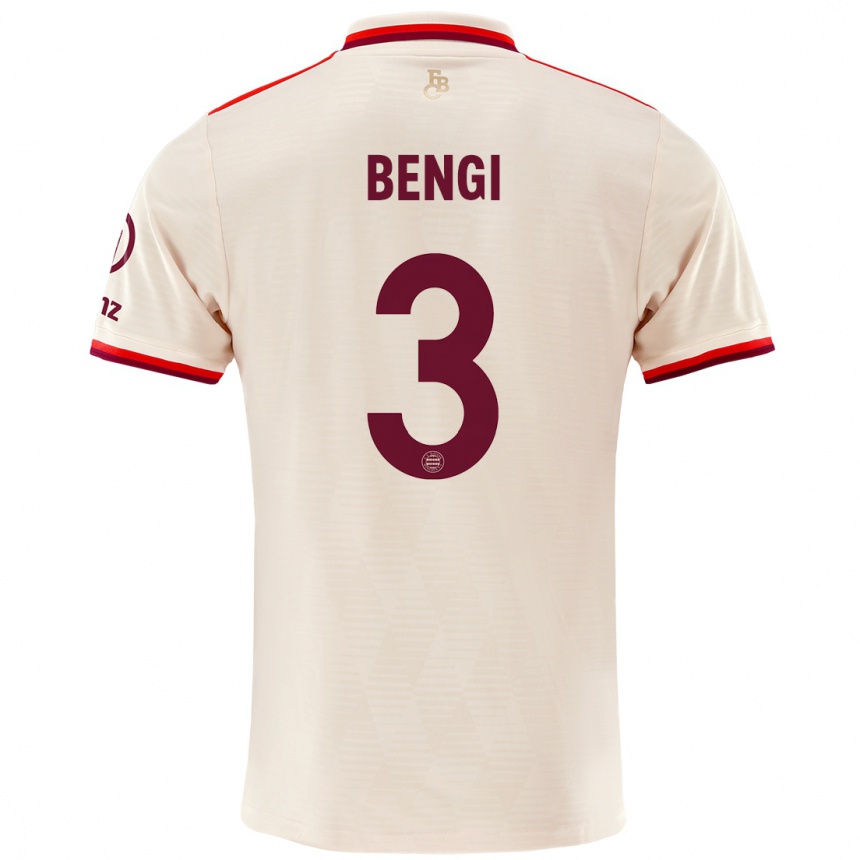 Men Football Kaan Bengi #3 Linen Third Jersey 2024/25 T-Shirt Australia