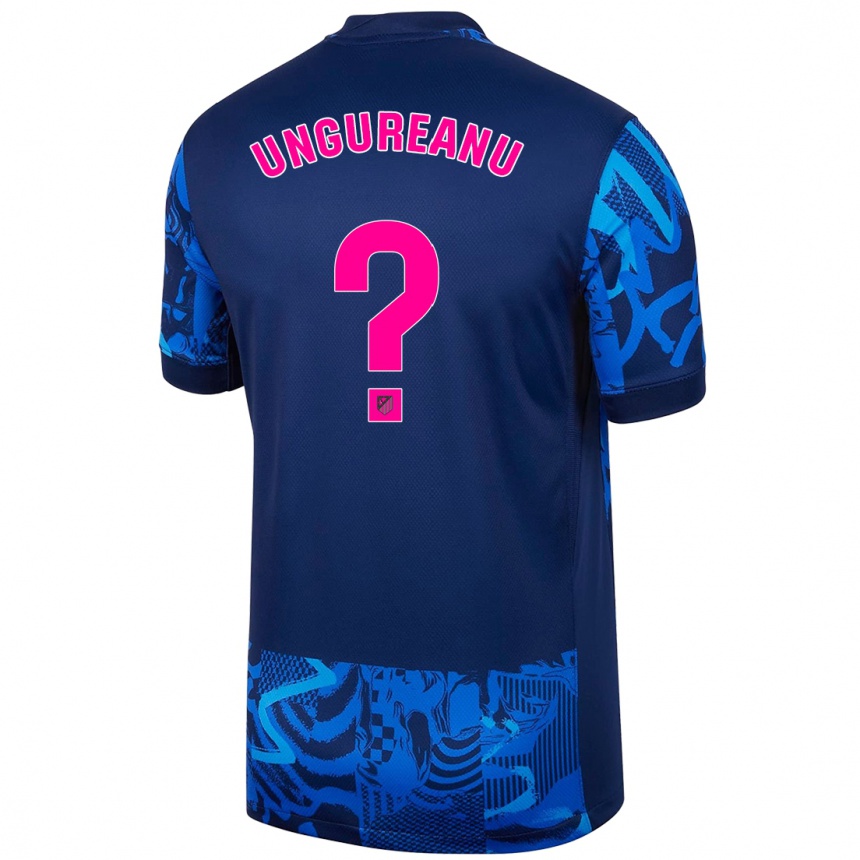 Men Football Bogdan Ungureanu #0 Royal Blue Third Jersey 2024/25 T-Shirt Australia