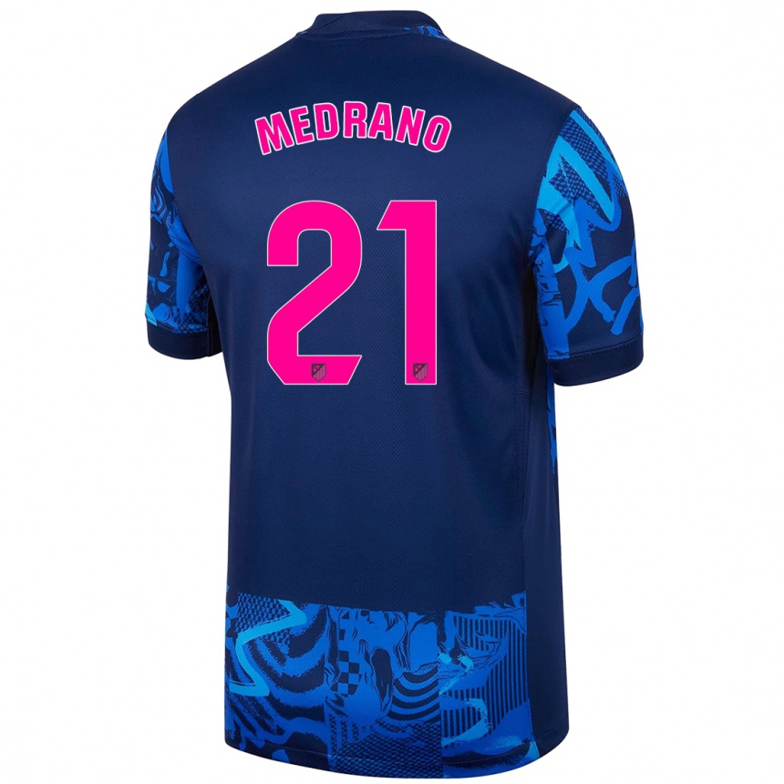 Men Football Fernando Medrano #21 Royal Blue Third Jersey 2024/25 T-Shirt Australia