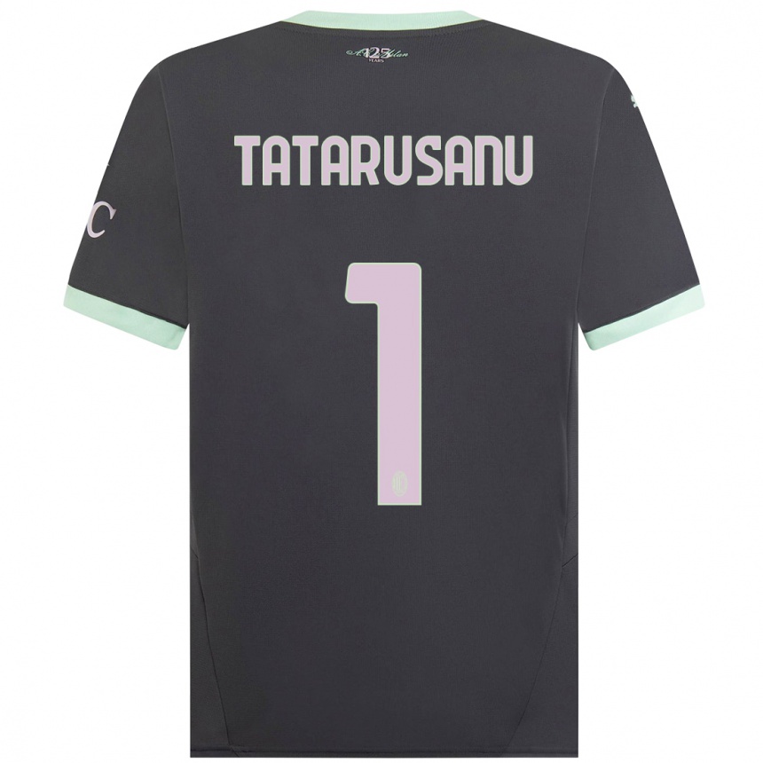 Men Football Ciprian Tatarusanu #1 Grey Third Jersey 2024/25 T-Shirt Australia