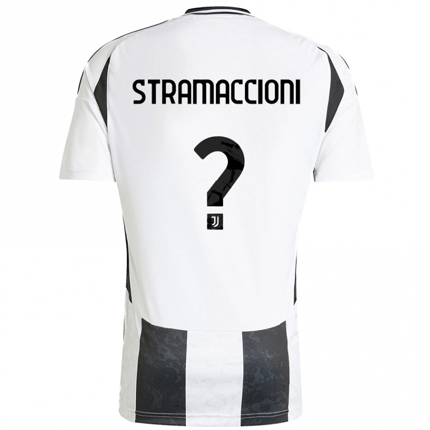 Women Football Diego Stramaccioni #0 White Black Home Jersey 2024/25 T-Shirt Australia