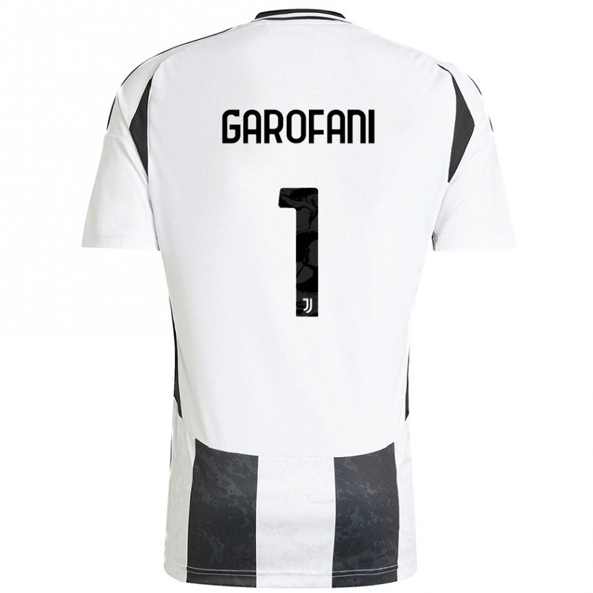 Women Football Giovanni Garofani #1 White Black Home Jersey 2024/25 T-Shirt Australia